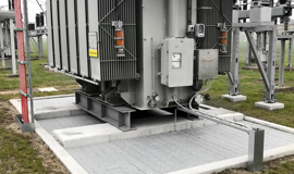 Fire Protection Gratings Electrical Substation Energidanmark