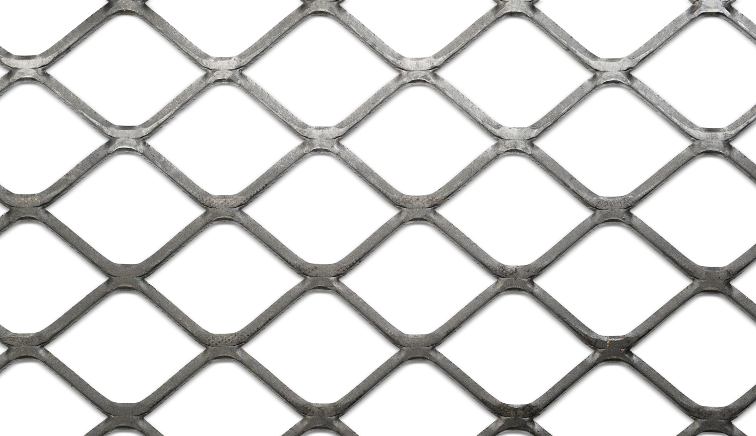 Expanded Metal Sheet 90X64 6X4 Steel Self Colour 1000X2000 81Pct F820300300 1