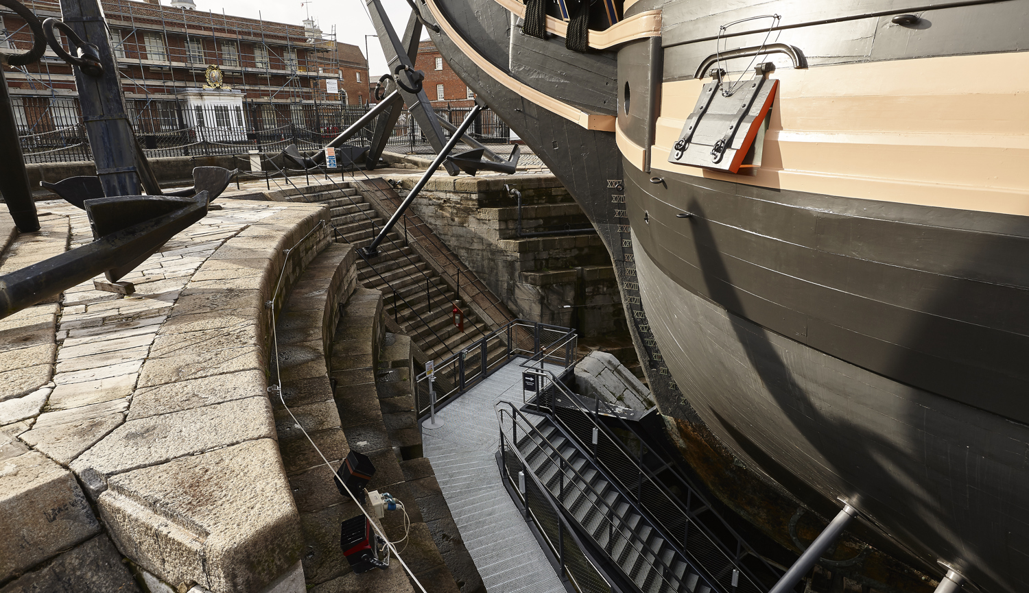 HMS Victory OPTIMO Gratings Treads O5M Public Stairs Landings Walkways 108