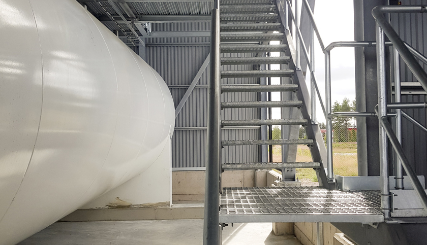 BP Jonkoping CUBE Gratings Treads Guardrail Handrail Ladder 01