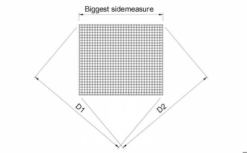 Mesh Grating Diagonal Measurement (1)