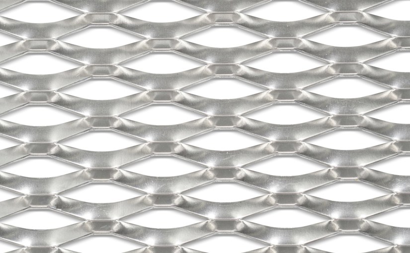 Expanded Metal Sheet 62X26 9X2 Aluminium 1050A 1000X2000 32Pct F820376400 1