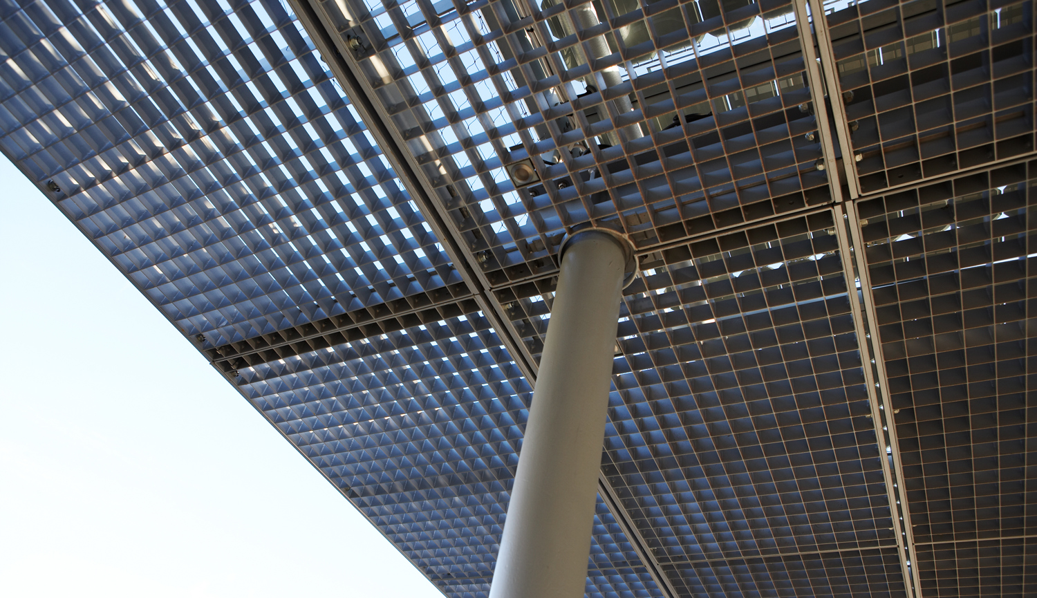 Baastad Tennis Stadium MESH Gratings Brise Soleil And Ceiling09