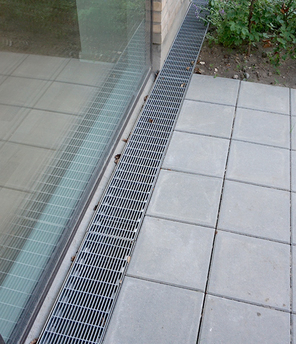 Sokkelrende Foran Terrassedoer