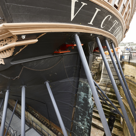 HMS Victory OPTIMO Gratings Treads O5M Public Stairs Landings Walkways 129