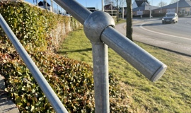 ABC Supermarket Guardrail Handrail System Parking Lot 19