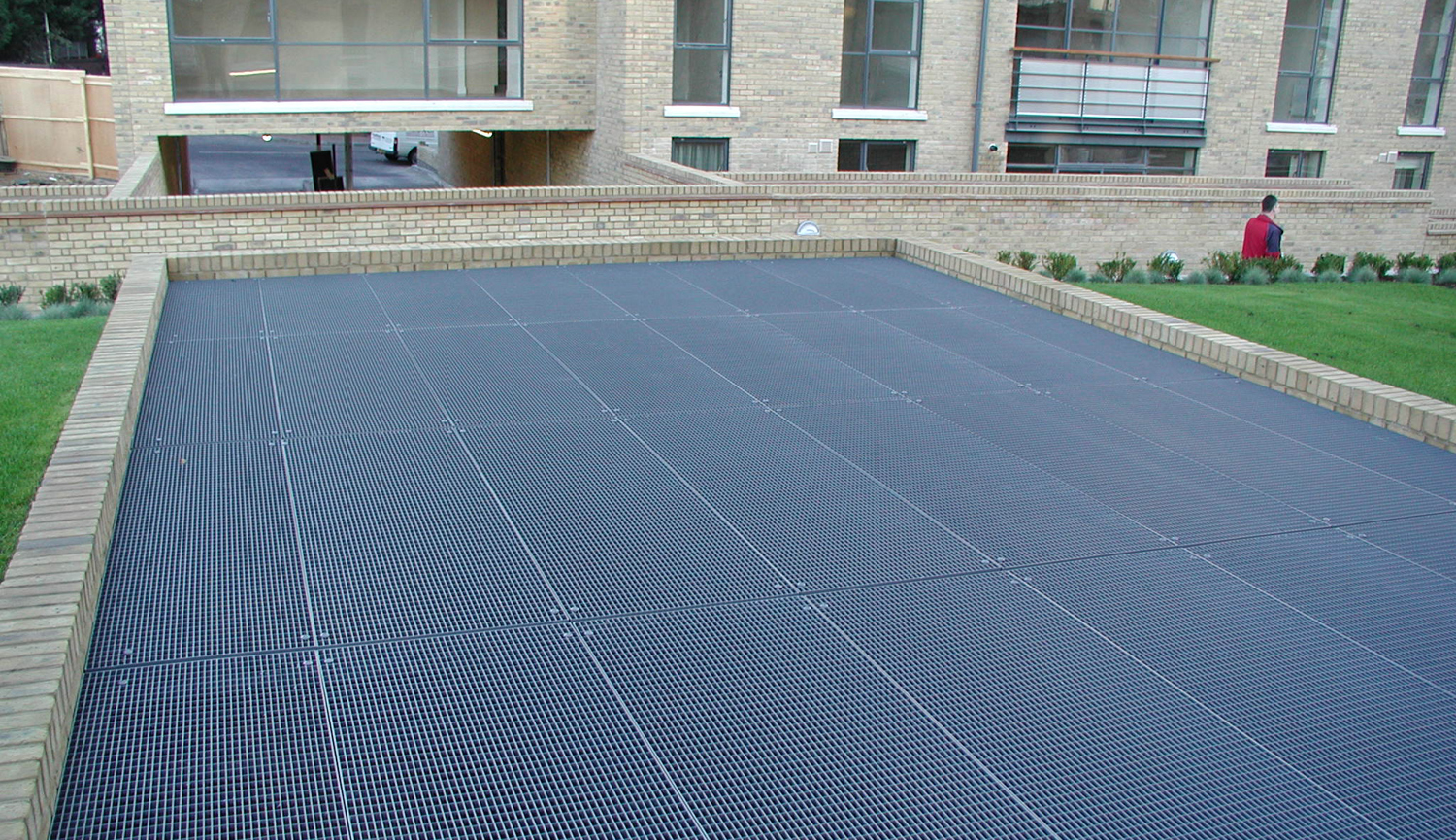 Ferry Quay Garage MESH Gratings Ventilation And Ceiling 01