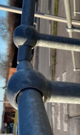 Abc Supermarket Guardrail Handrail System Parking Lot 01